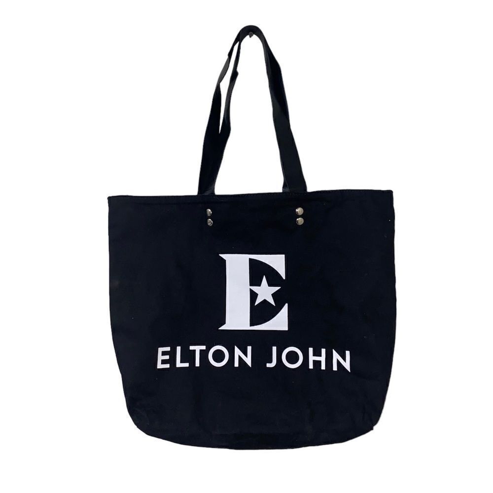 Elton John Farewell Tour VIP Tote Bag Black